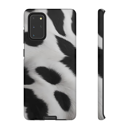 Chic Bovine Elegance Phone Case for iPhone 8–16 Pro Max, Pixel 5–8 Pro, Galaxy S10–S24 Ultra - Designed by Thalia