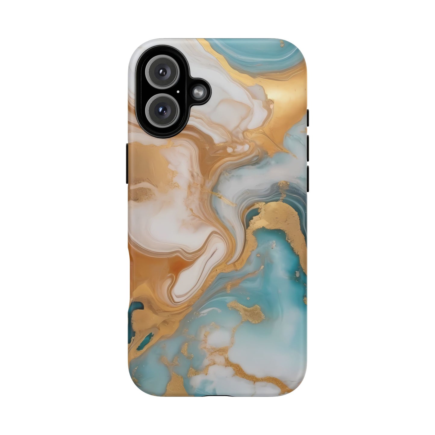 Marble Hues Phone Case for iPhone 8–16 Pro Max, Pixel 5–8 Pro, Galaxy S10–S24 Ultra - Designed by Thalia