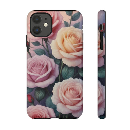 Bloom with Style - Roses Phone Case for iPhone 8–16 Pro Max, Pixel 5–8 Pro, Galaxy S10–S24 Ultra - Designed by Thalia