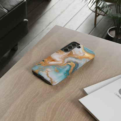 Marble Hues Phone Case for iPhone 8–16 Pro Max, Pixel 5–8 Pro, Galaxy S10–S24 Ultra - Designed by Thalia