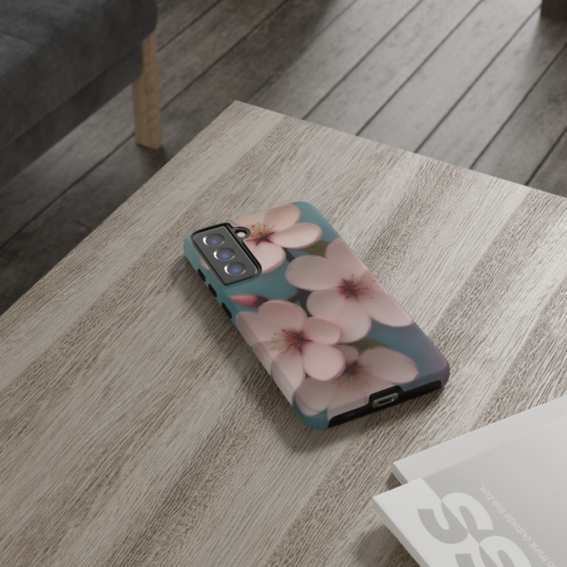 Cherry Blossom Phone Case for Samsung Galaxy S10–S24 - Designed by Thalia