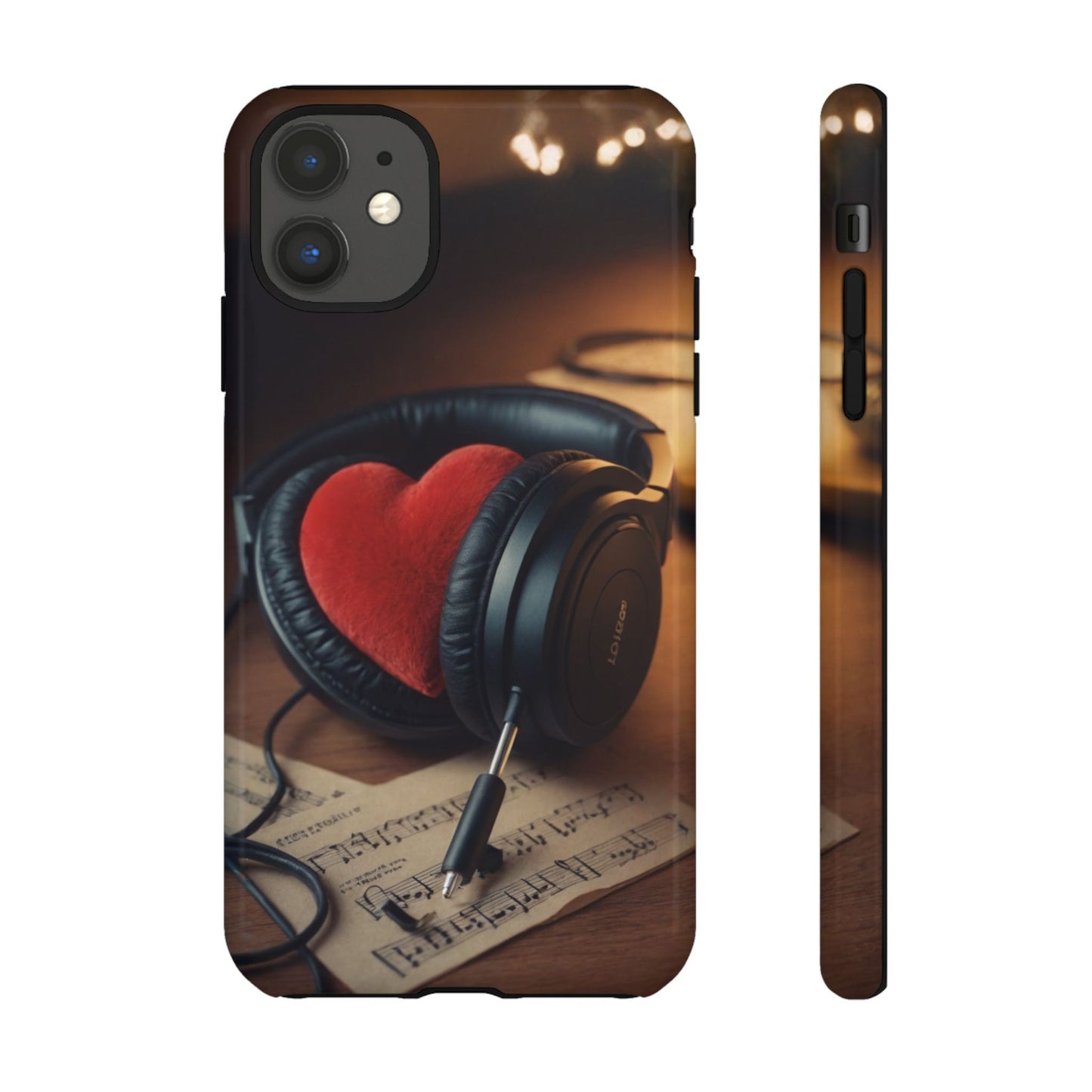 Love Key Phone Case for iPhone 8–16 Pro Max, iPhone 8 Plus–13 Mini, iPhone XS–XS Max, iPhone 11–14 Pro Max - Designed by Thalia