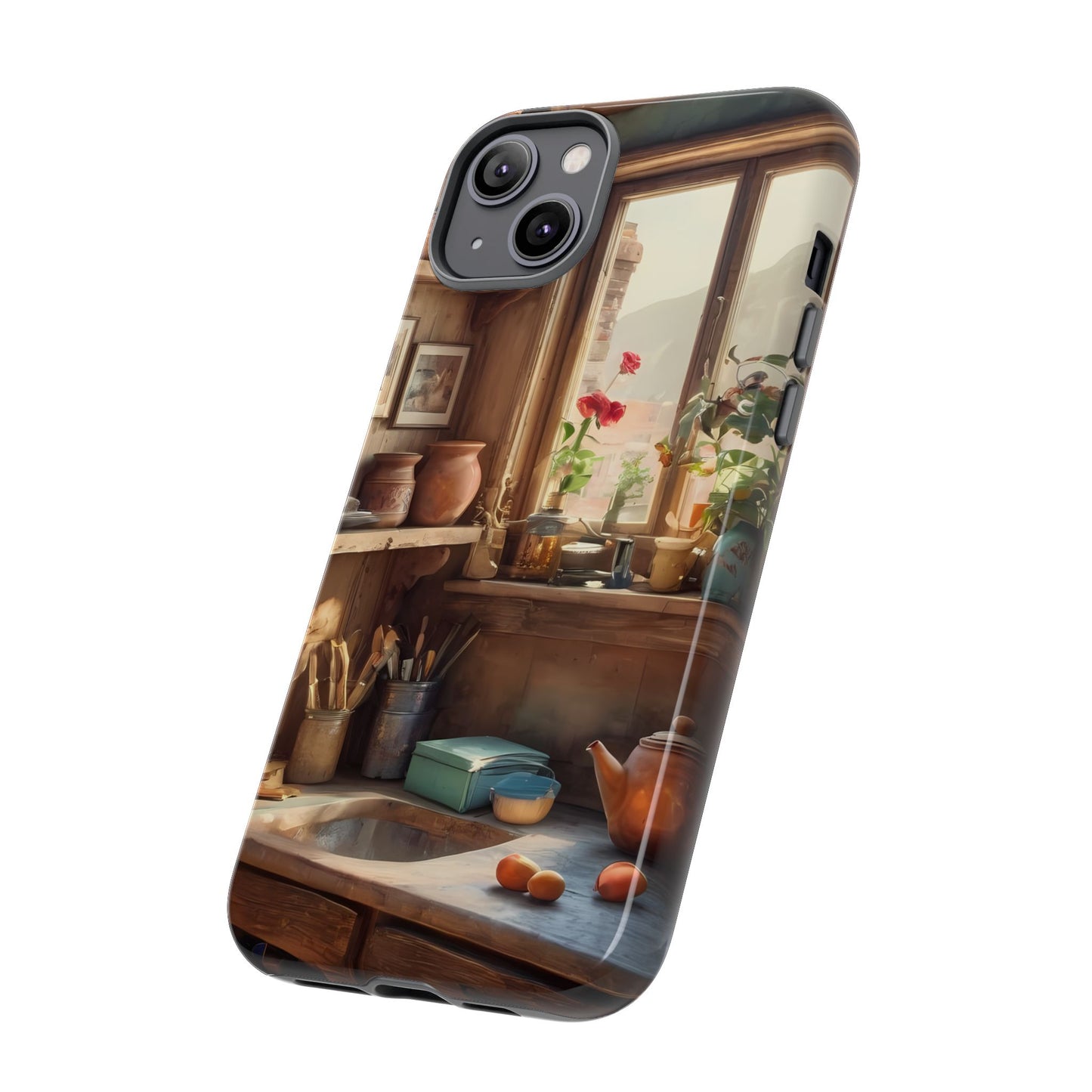 Vintage Vignettes Phone Case for iPhone 8–16 Pro Max, iPhone 8 Plus–13 Mini, iPhone XS–XS Max, iPhone 11–14 Pro Max - Designed by Thalia