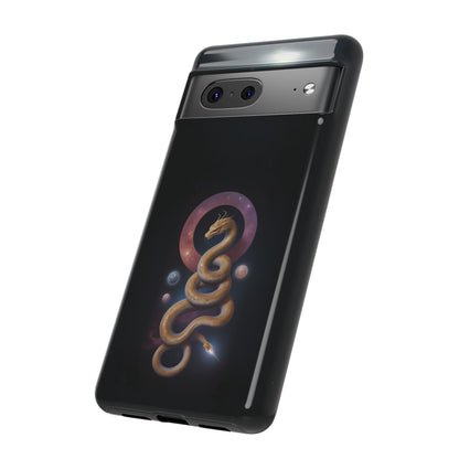 Chinese Zodiac Snake Phone Case for Google Pixel 8 Pro, Pixel 8, Pixel 7, Pixel 6 Pro, Pixel 6, Pixel 5 5G - Designed by Thalia