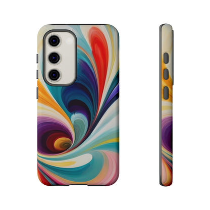 Abstract Elegance Custom Phone Case for iPhone 8–16 Pro Max, iPhone 8 Plus–13 Mini, iPhone XS–XS Max, iPhone 11–14 Pro Max - Designed by Thalia