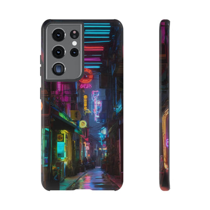 Electric Neon Custom Phone Case for Samsung Galaxy S10–S24 - Designed by Thalia