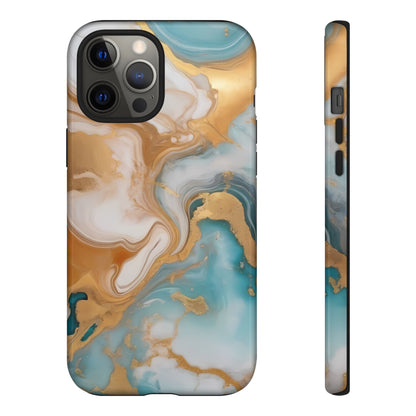 Marble Hues Phone Case for iPhone 8–16 Pro Max, Pixel 5–8 Pro, Galaxy S10–S24 Ultra - Designed by Thalia