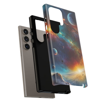 Cosmic Voyage Phone Case for iPhone 8–16 Pro Max, Pixel 5–8 Pro, Galaxy S10–S24 Ultra - Designed by Thalia