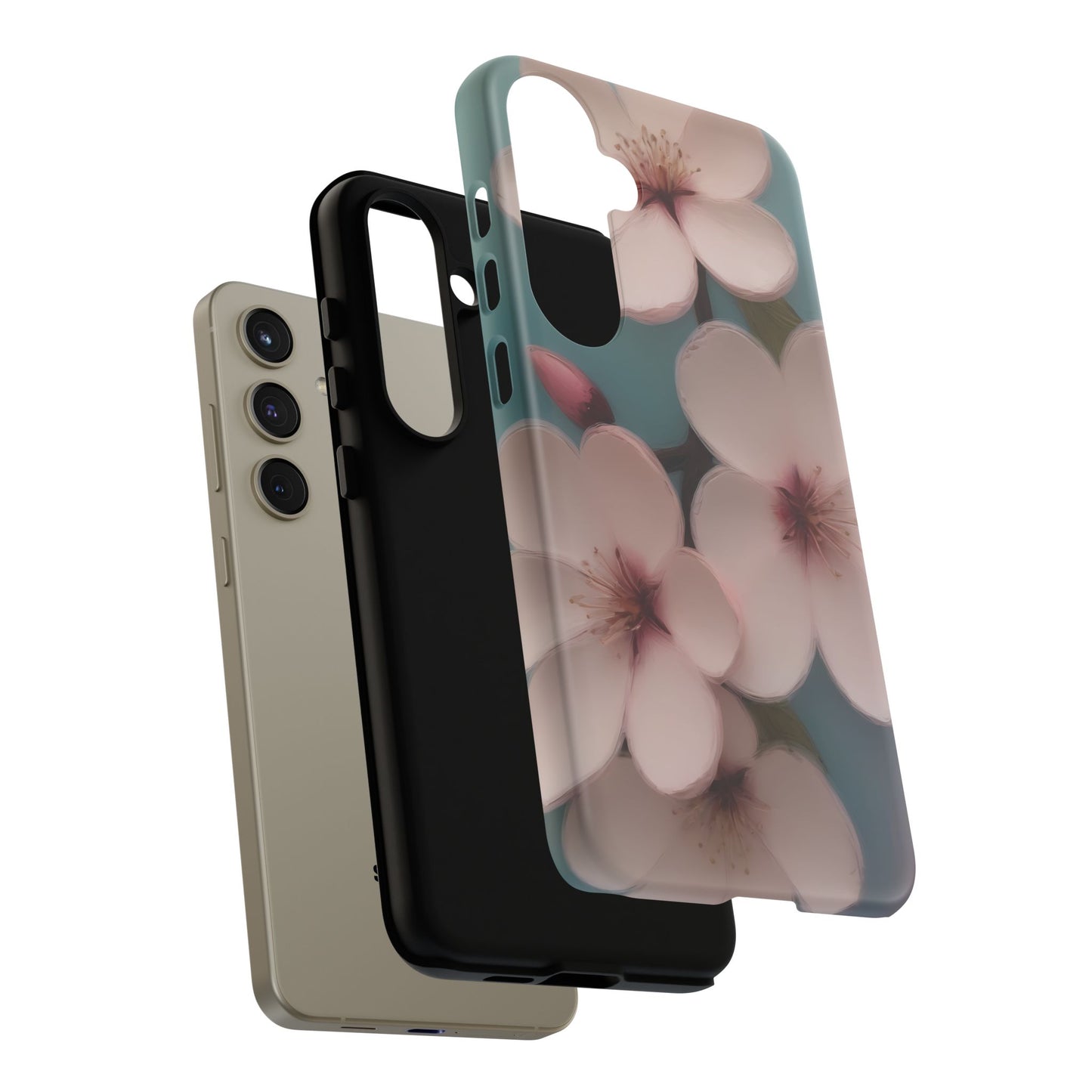 Cherry Blossom Phone Case for Samsung Galaxy S10–S24 - Designed by Thalia