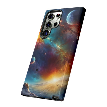 Cosmic Voyage Phone Case for iPhone 8–16 Pro Max, Pixel 5–8 Pro, Galaxy S10–S24 Ultra - Designed by Thalia