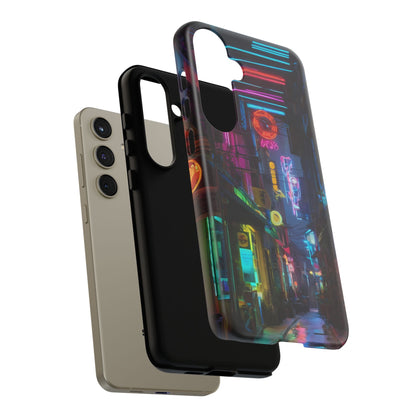 Electric Neon Custom Phone Case for Samsung Galaxy S10–S24 - Designed by Thalia