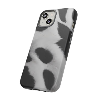 Chic Bovine Elegance Phone Case for iPhone 8–16 Pro Max, Pixel 5–8 Pro, Galaxy S10–S24 Ultra - Designed by Thalia