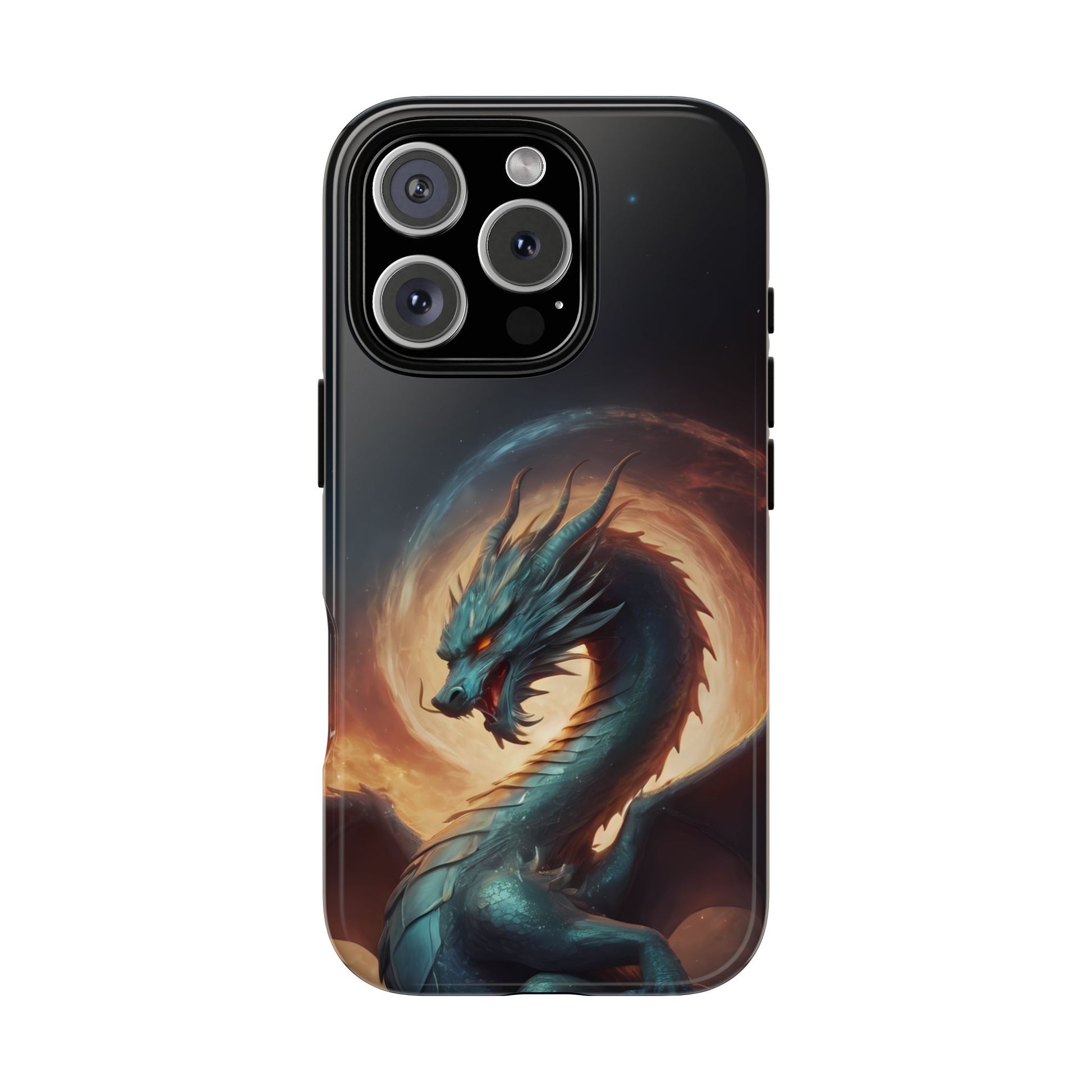 Chinese Zodiac Dragon Phone Case for iPhone 8–16 Pro Max, Pixel 5–8 Pro, Galaxy S10–S24 Ultra - Designed by Thalia