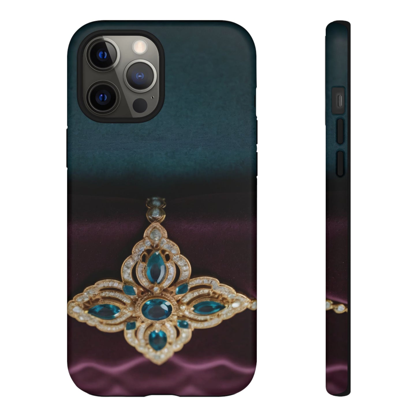 Midnight Couture Phone Case for iPhone 8–16 Pro Max, Pixel 5–8 Pro, Galaxy S10–S24 Ultra - Designed by Thalia