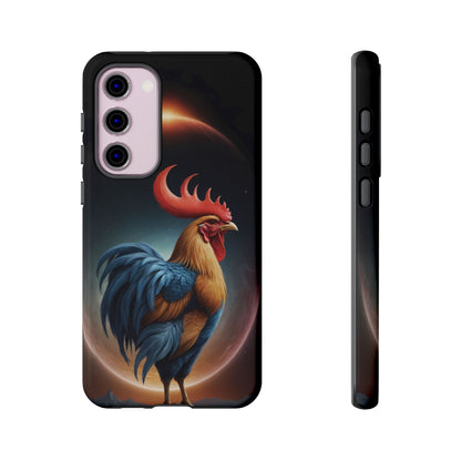 Chinese Zodiac Rooster Custom Phone Case for iPhone 8–16 Pro Max, Pixel 5–8 Pro, Galaxy S10–S24 Ultra - Designed by Thalia