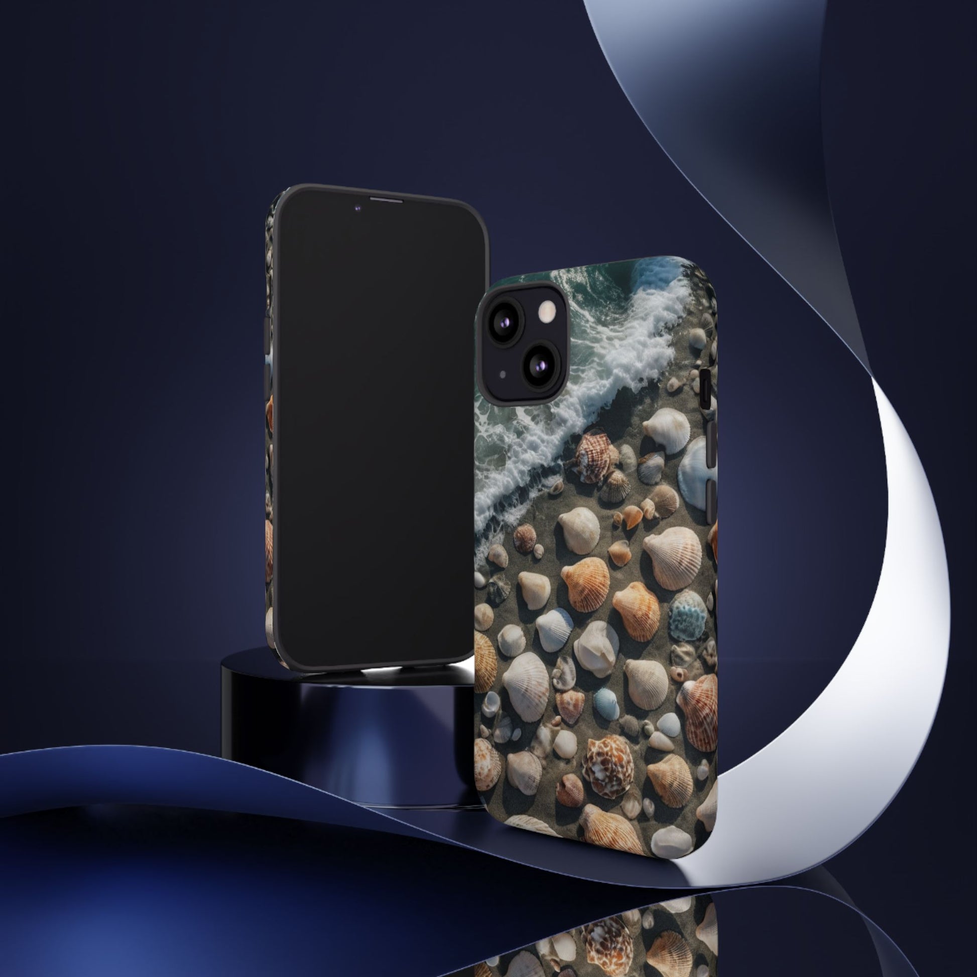 She Sells Sea Shells Phone Case for iPhone 8–16 Pro Max, Pixel 5–8 Pro, Galaxy S10–S24 Ultra - Designed by Thalia