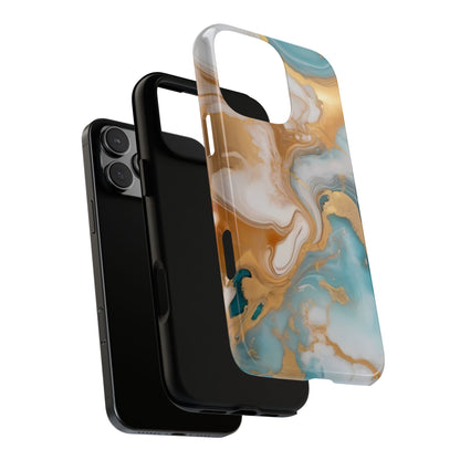 Marble Hues Phone Case for iPhone 8–16 Pro Max, Pixel 5–8 Pro, Galaxy S10–S24 Ultra - Designed by Thalia