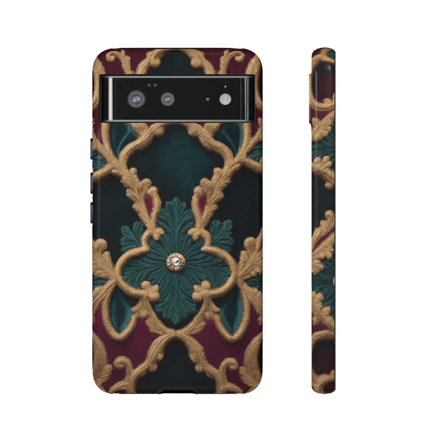 Velvet Luxe Phone Case for iPhone 8–16 Pro Max, Pixel 5–8 Pro, Galaxy S10–S24 Ultra - Designed by Thalia