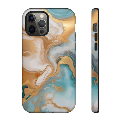 Marble Hues Phone Case for iPhone 8–16 Pro Max, Pixel 5–8 Pro, Galaxy S10–S24 Ultra - Designed by Thalia