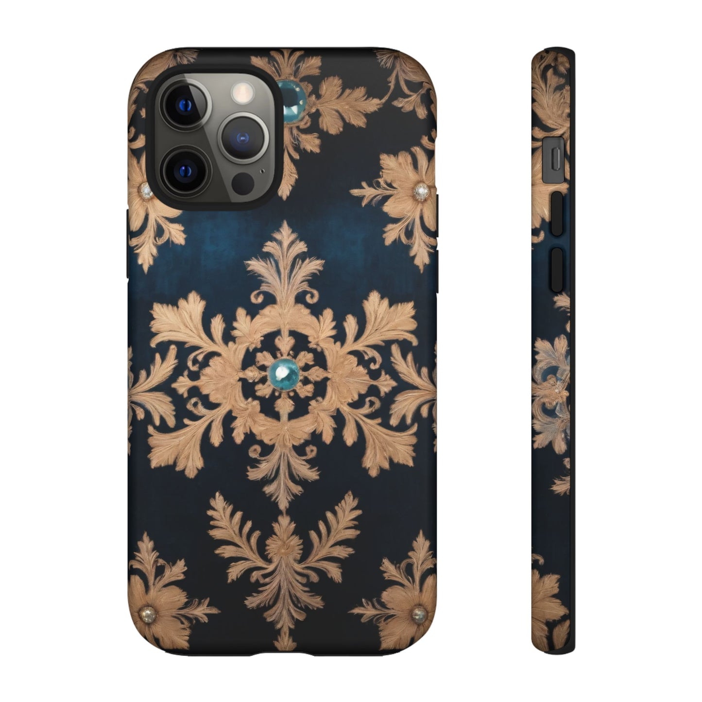 Velour Prestige Phone Case for iPhone 8–16 Pro Max, Pixel 5–8 Pro, Galaxy S10–S24 Ultra - Designed by Thalia