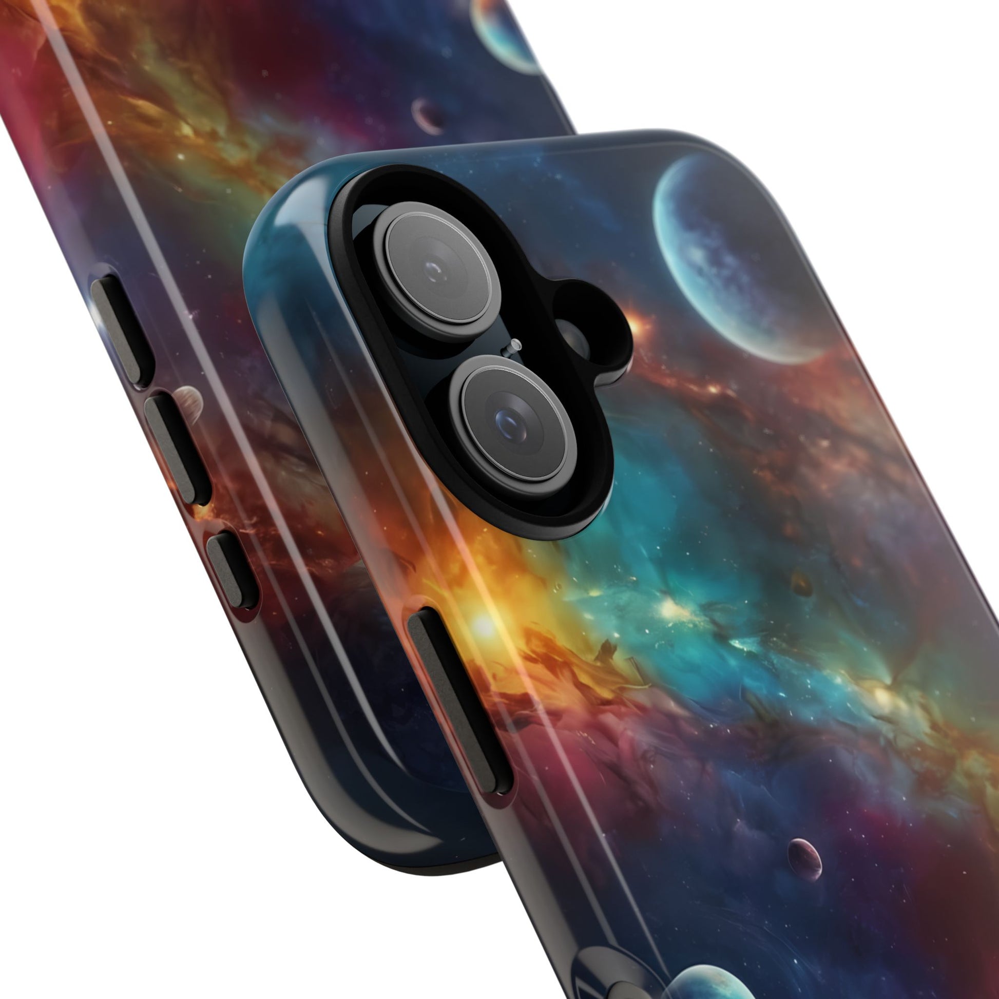 Cosmic Voyage Phone Case for iPhone 8–16 Pro Max, Pixel 5–8 Pro, Galaxy S10–S24 Ultra - Designed by Thalia