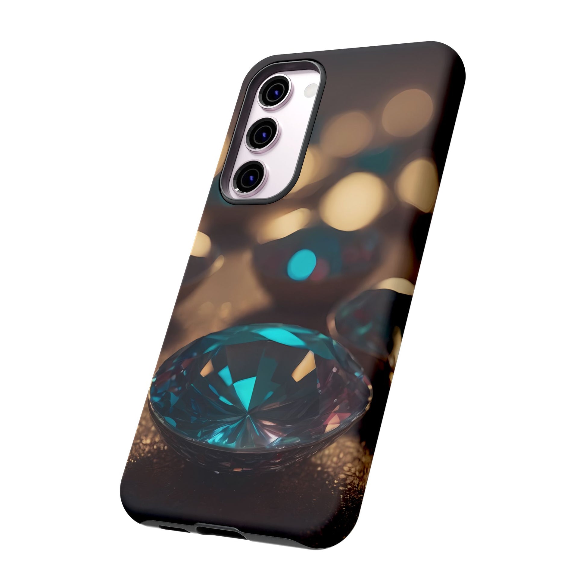 Glamorous Sparkle Custom Phone Case for Samsung Galaxy S10–S10 Plus, S20–S20 Ultra, S21, S22, S23, S24 Ultra - Designed by Thalia