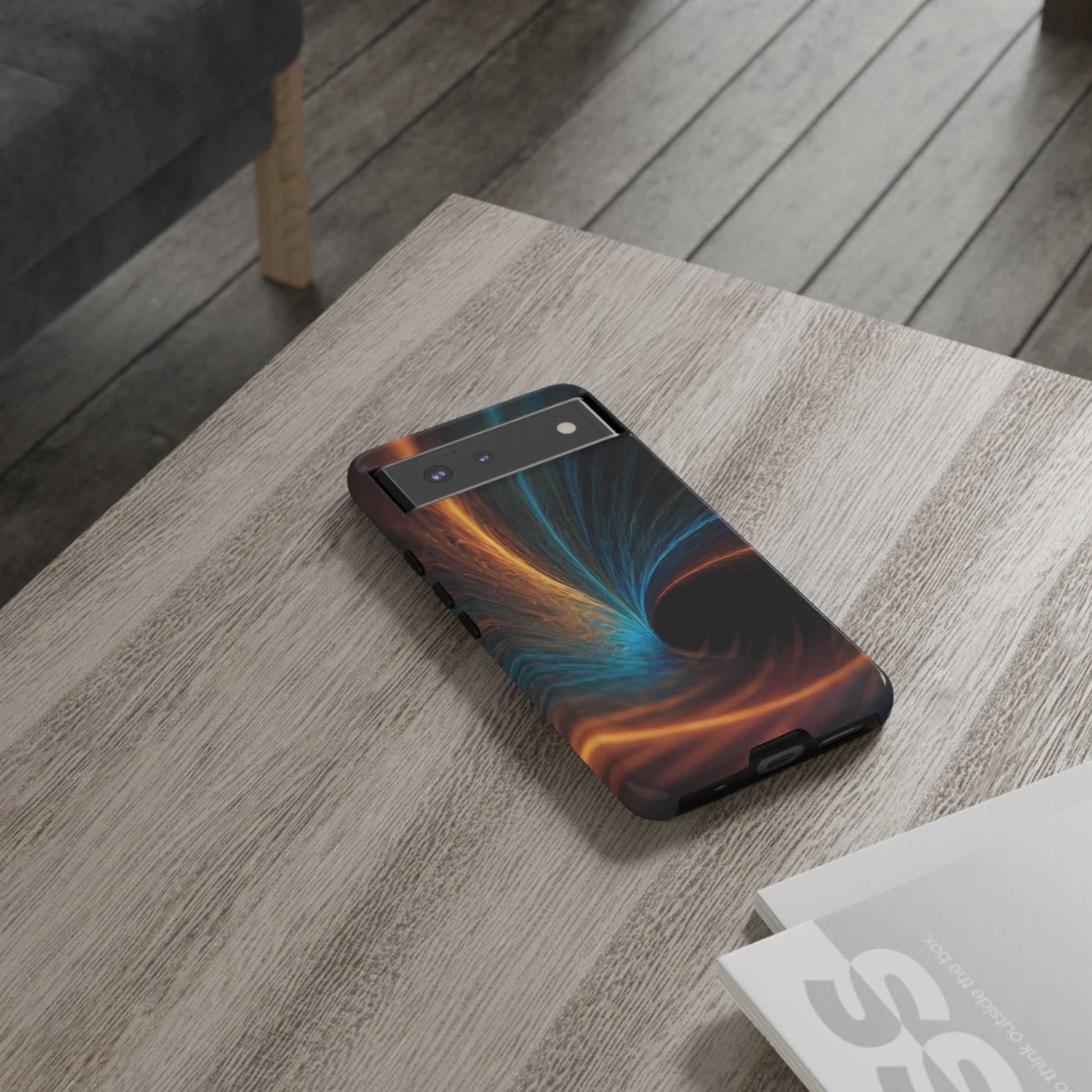 Ethereal Echoes Phone Case for iPhone 8–16 Pro Max, Pixel 5–8 Pro, Galaxy S10–S24 Ultra - Designed by Thalia