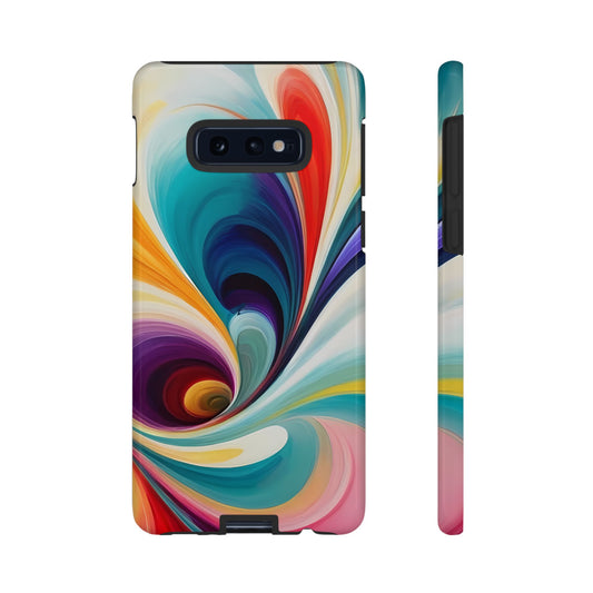 Abstract Elegance Phone Case for Samsung Galaxy S10–S24 Ultra - Designed by Thalia