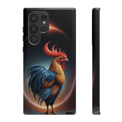 Chinese Zodiac Rooster Custom Phone Case for iPhone 8–16 Pro Max, Pixel 5–8 Pro, Galaxy S10–S24 Ultra - Designed by Thalia