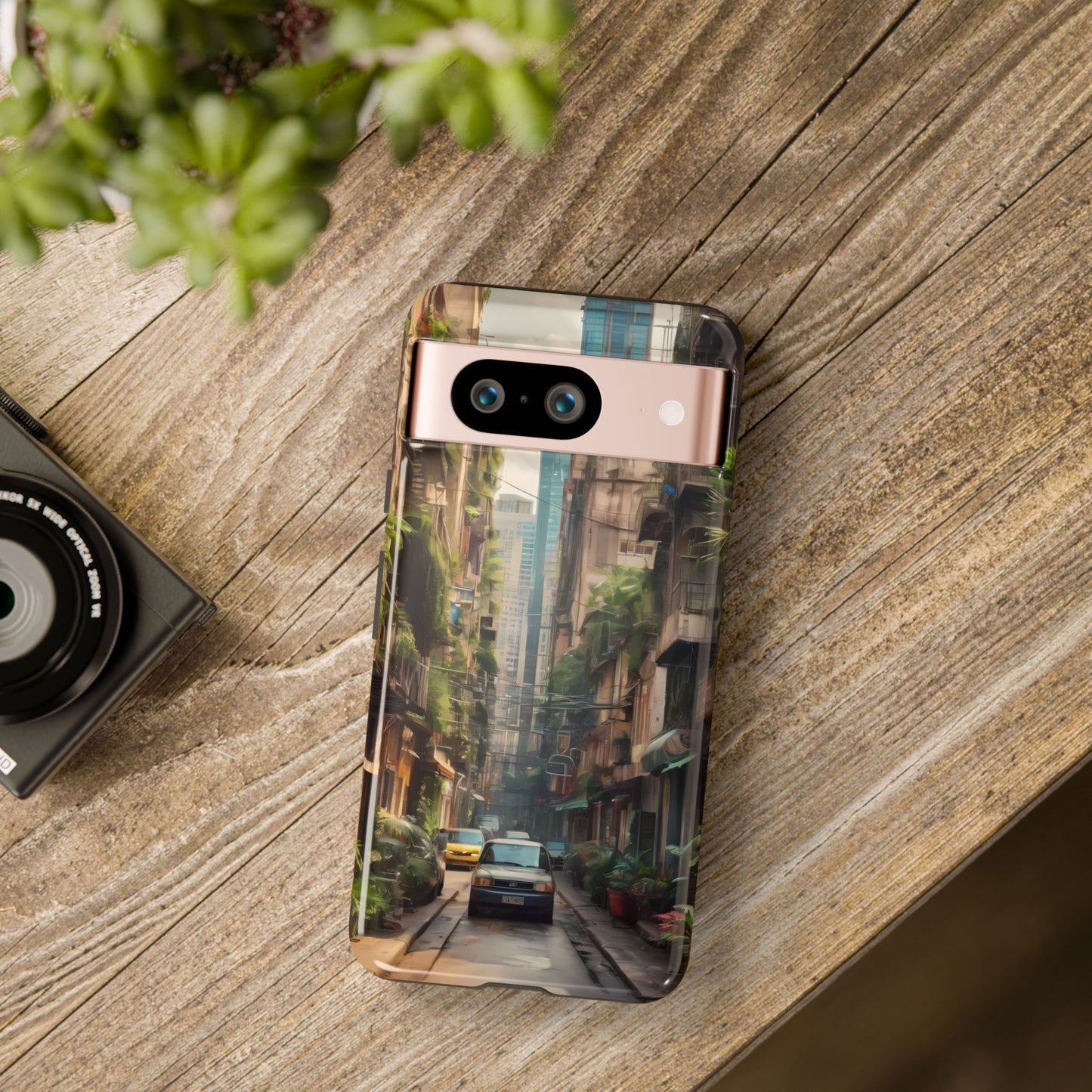 Urban Jungle Phone Case for Google Pixel 8–Pixel 8 Pro, Pixel 7, Pixel 6 Pro, Pixel 6, Pixel 5 5G - Designed by Thalia