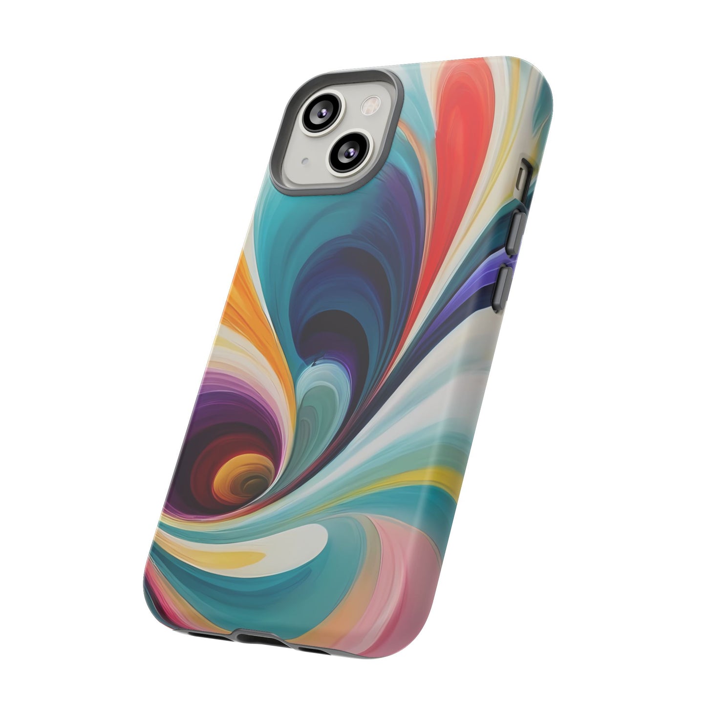 Abstract Elegance Phone Case for iPhone 8–16 Pro Max, Pixel 5–8 Pro, Galaxy S10–S24 Ultra - Designed by Thalia