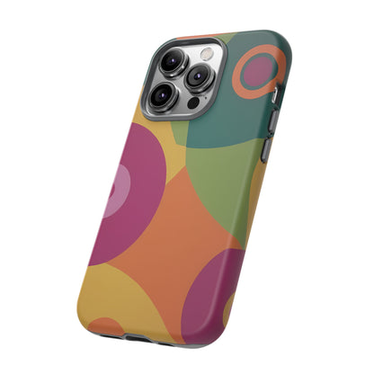 60s Retro Phone Case for iPhone 8–16 Pro Max, Pixel 5–8 Pro, Galaxy S10–S24 Ultra - Designed by Thalia