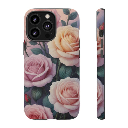 Bloom with Style - Roses Phone Case for iPhone 8–16 Pro Max, Pixel 5–8 Pro, Galaxy S10–S24 Ultra - Designed by Thalia