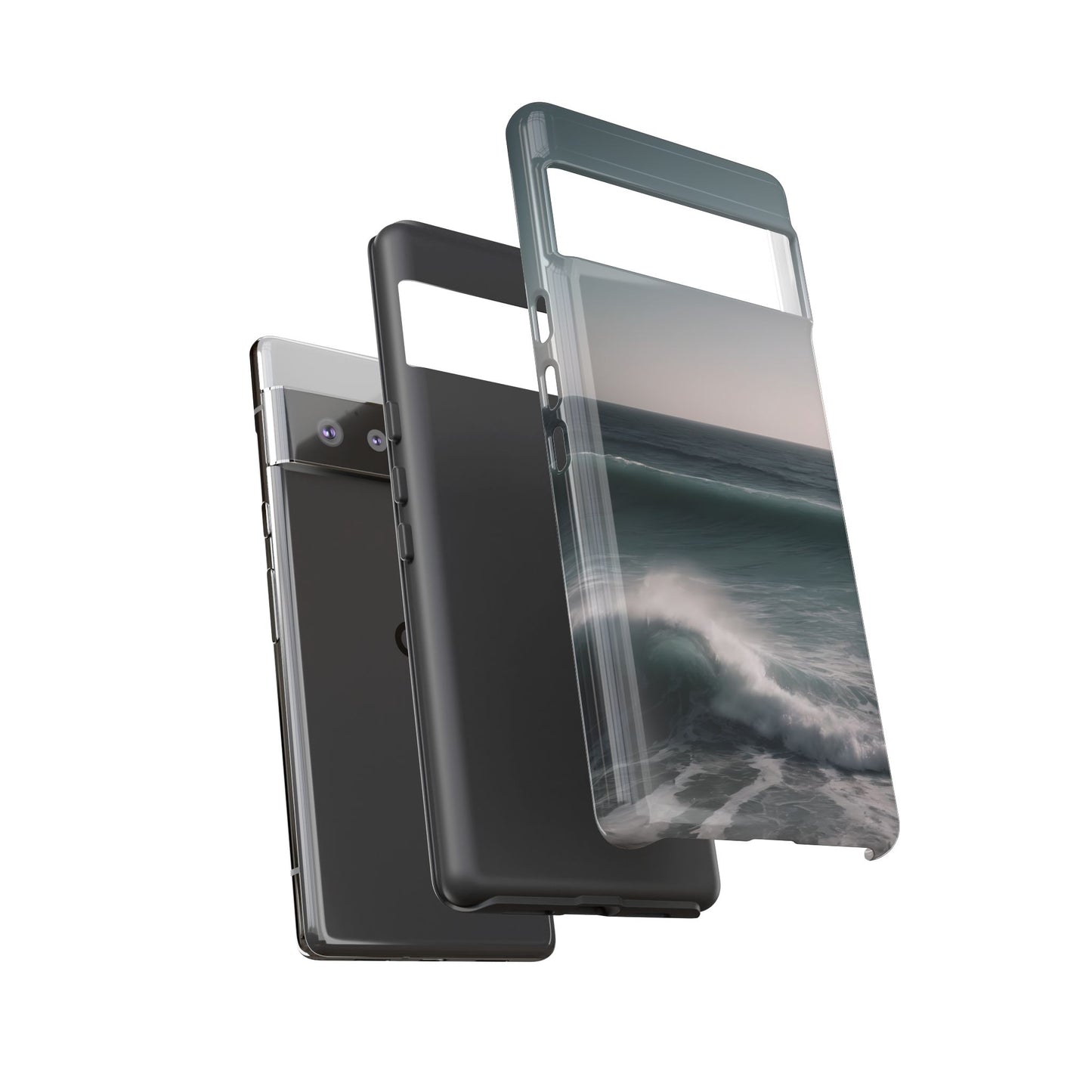 Cool Ocean Phone Case for Google Pixel 8 Pro, Pixel 8, Pixel 7, Pixel 6 Pro, Pixel 6, Pixel 5 5G - Designed by Thalia