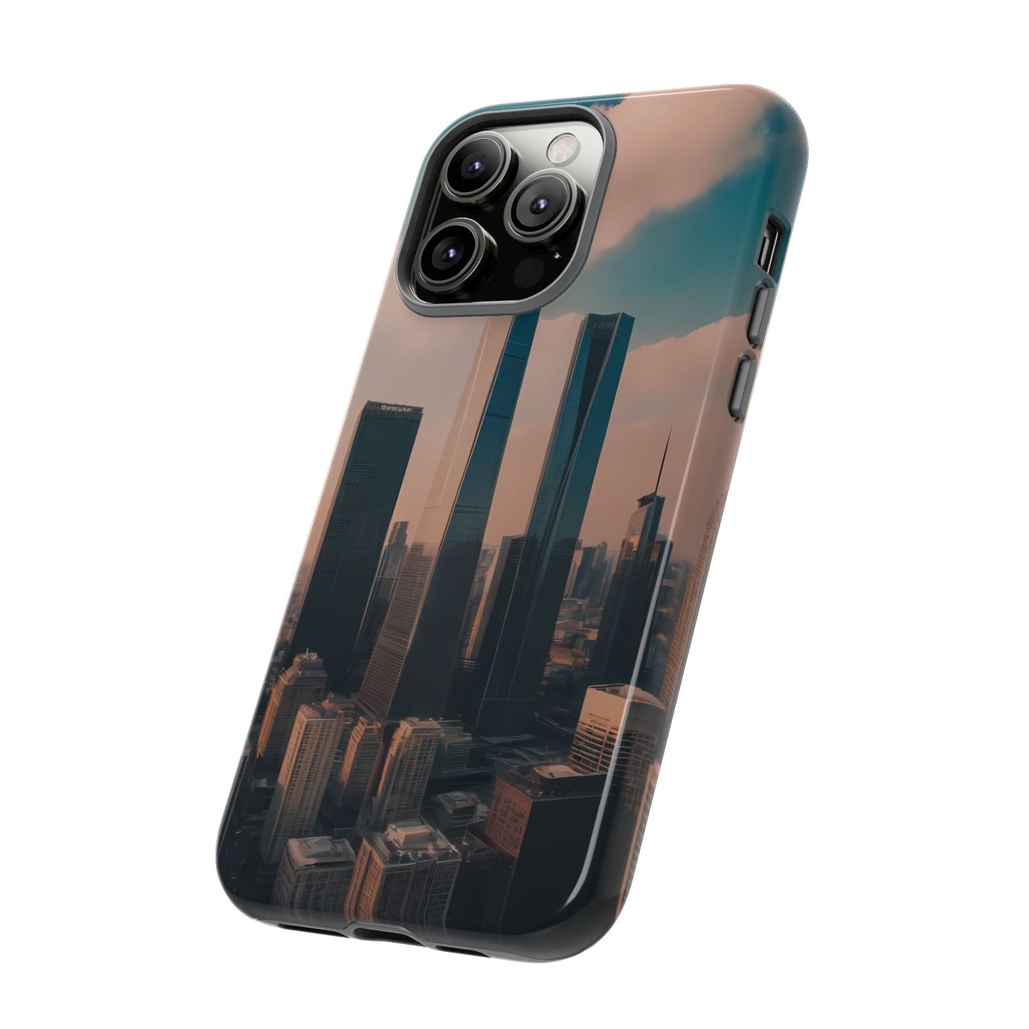 City Skylines Phone Case for iPhone 8–16 Pro Max, iPhone 8 Plus–13 Mini, iPhone XS–XS Max, iPhone 11–14 Pro Max - Designed by Thalia