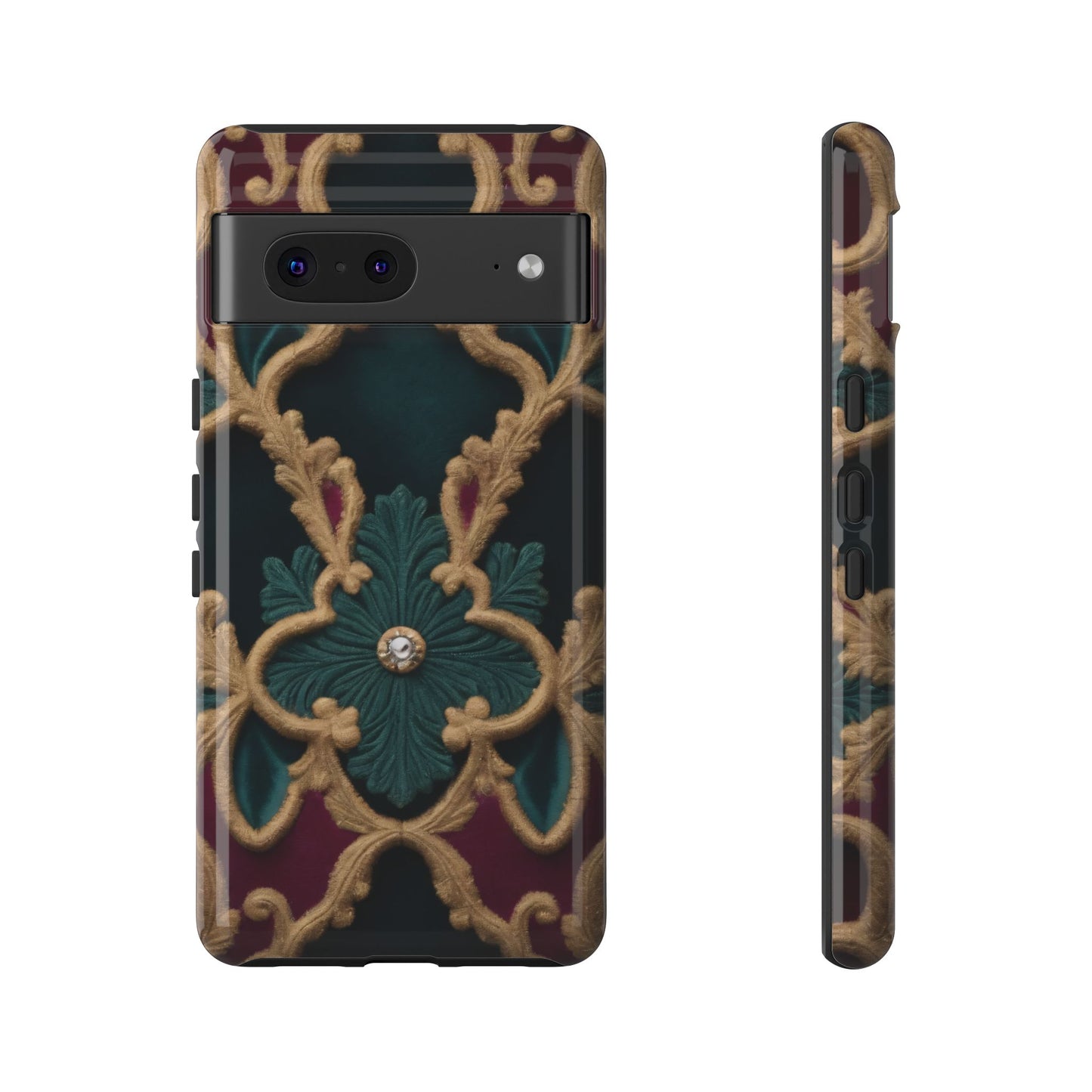 Velvet Luxe Phone Case for iPhone 8–16 Pro Max, Pixel 5–8 Pro, Galaxy S10–S24 Ultra - Designed by Thalia