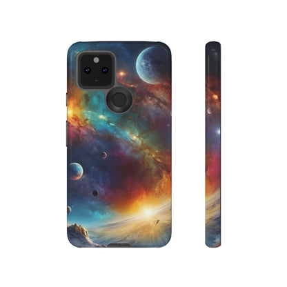 Cosmic Voyage Phone Case for iPhone 8–16 Pro Max, Pixel 5–8 Pro, Galaxy S10–S24 Ultra - Designed by Thalia