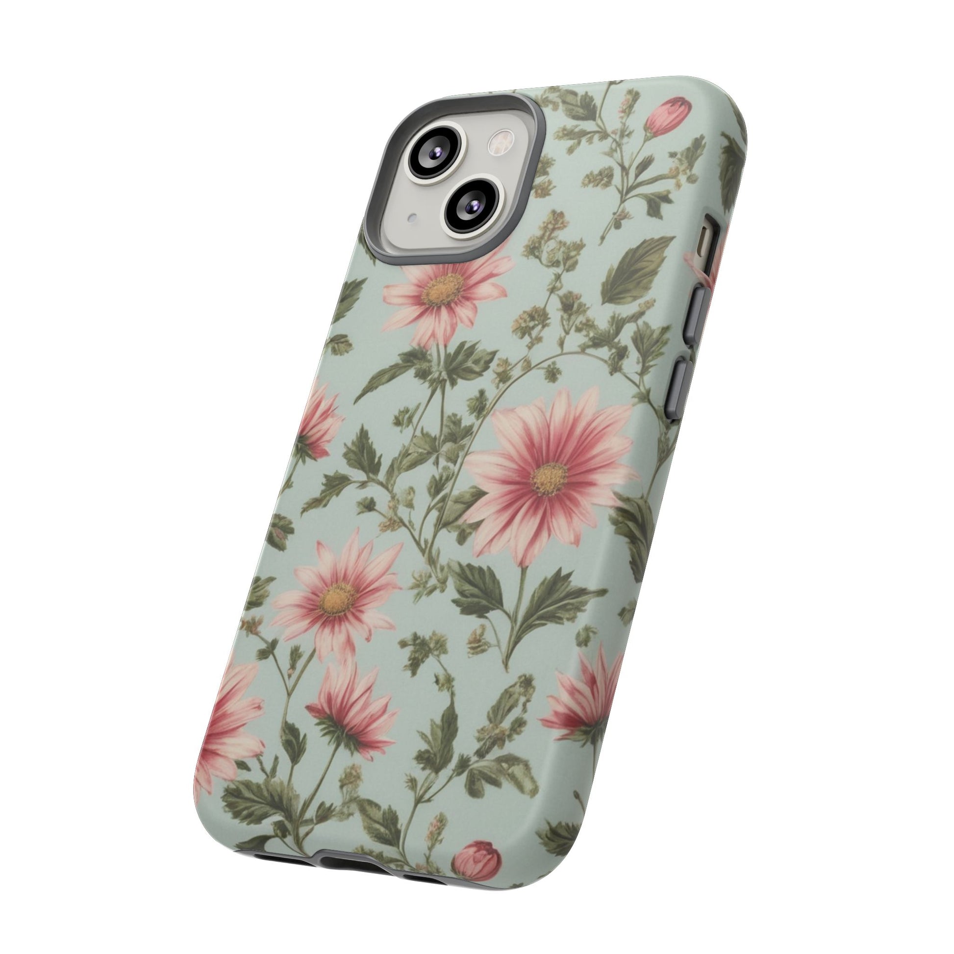 Flower Garden Custom Phone Case for iPhone 8–16 Pro Max, Pixel 5–8 Pro, Galaxy S10–S24 Ultra - Designed by Thalia