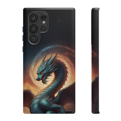 Chinese Zodiac Dragon Phone Case for iPhone 8–16 Pro Max, Pixel 5–8 Pro, Galaxy S10–S24 Ultra - Designed by Thalia