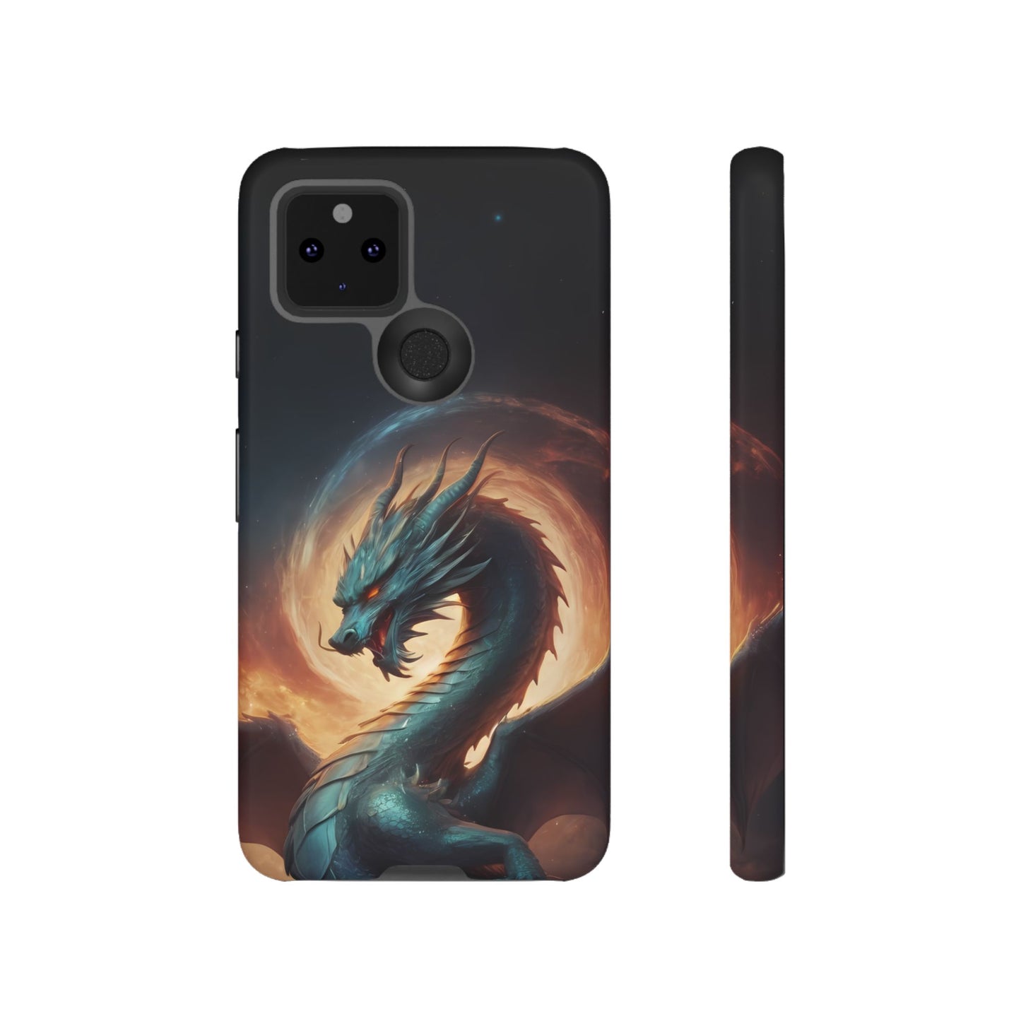 Chinese Zodiac Dragon Phone Case for iPhone 8–16 Pro Max, Pixel 5–8 Pro, Galaxy S10–S24 Ultra - Designed by Thalia