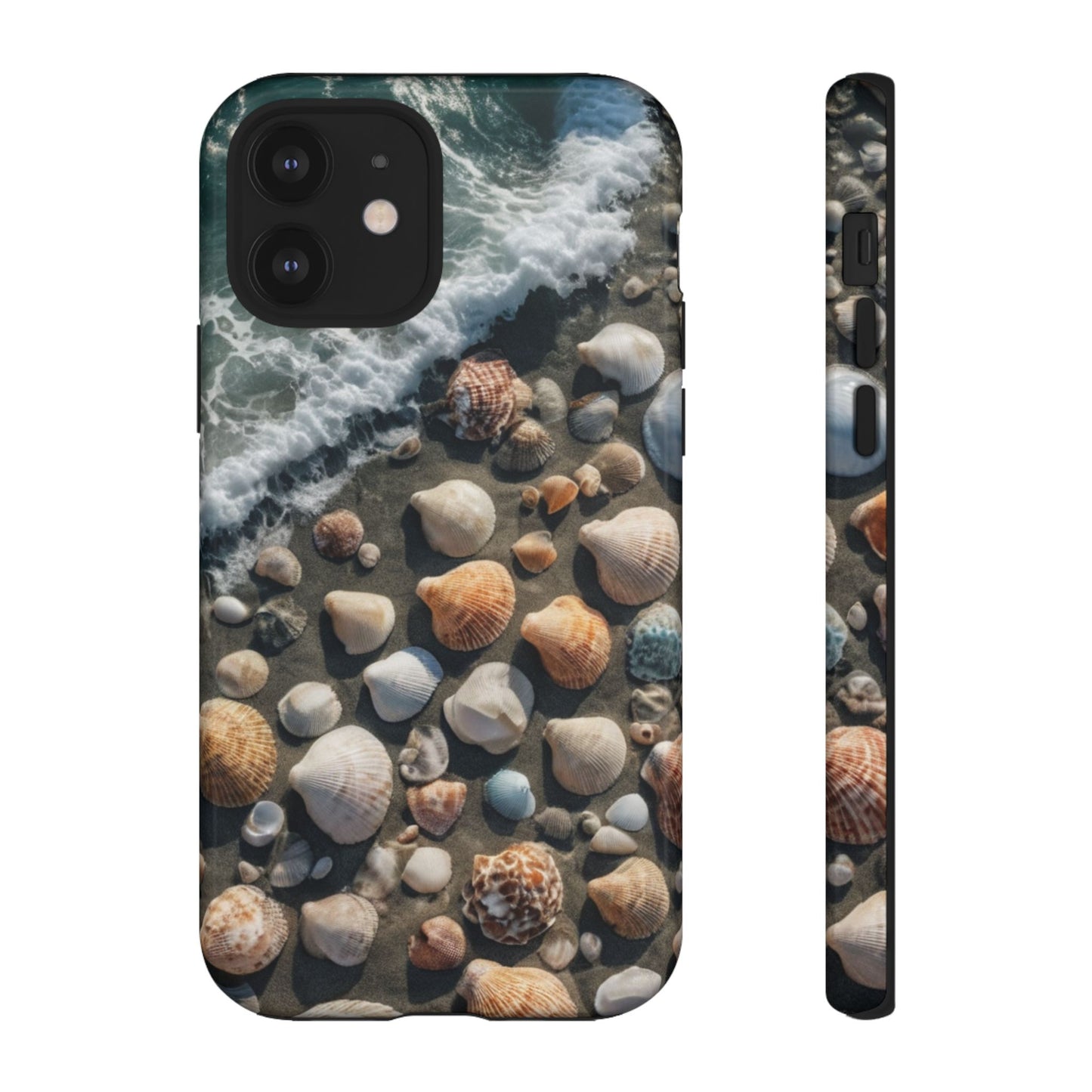 She Sells Sea Shells Phone Case for iPhone 8–16 Pro Max, Pixel 5–8 Pro, Galaxy S10–S24 Ultra - Designed by Thalia