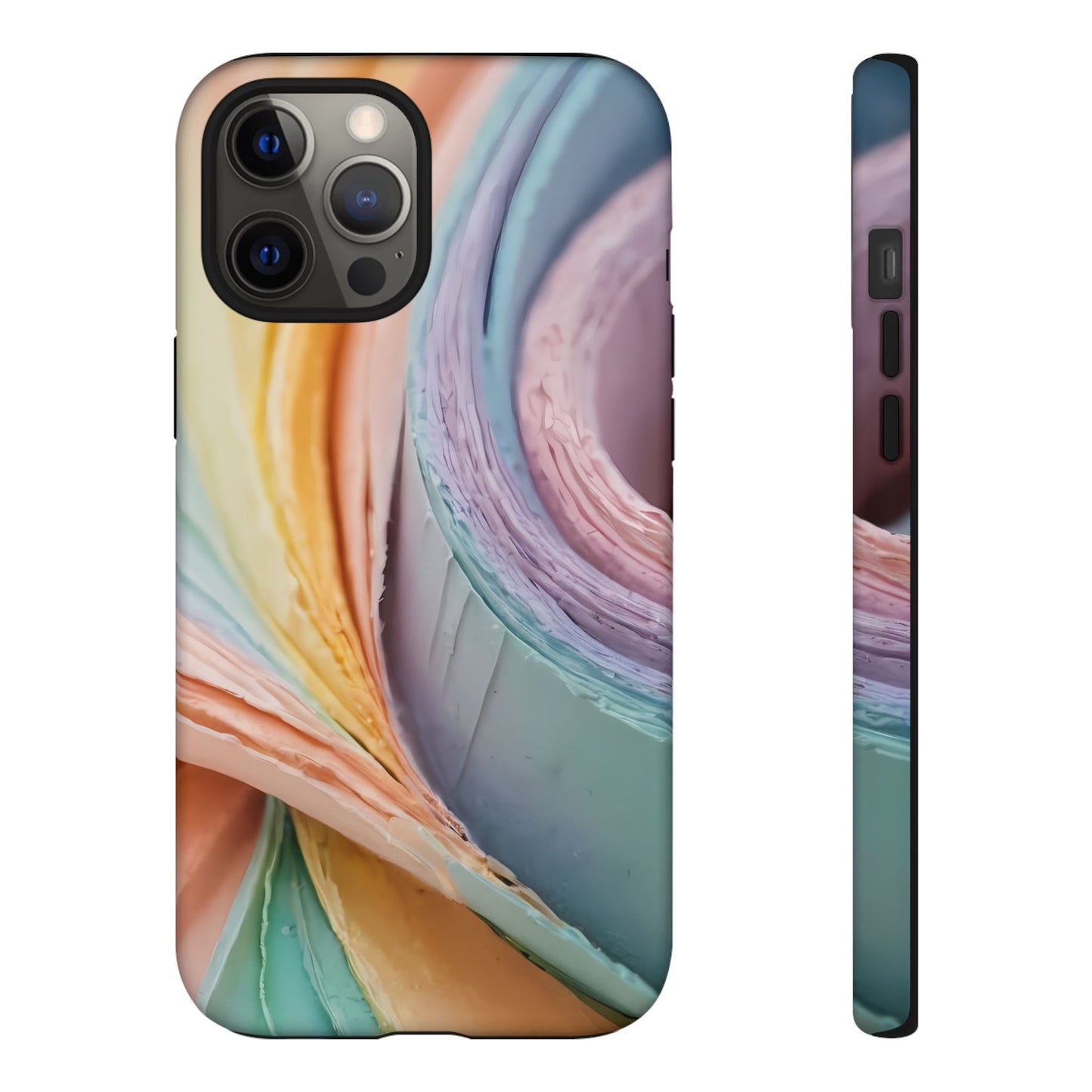 Pastel Perfection Stylish Unique UV Protected Phone Case for iPhone 8–16 Pro Max, iPhone 8 Plus–13 Mini, iPhone XS–XS Max, iPhone 11–14 Pro Max - Designed by Thalia