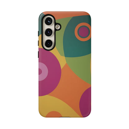 60s Retro Phone Case for iPhone 8–16 Pro Max, Pixel 5–8 Pro, Galaxy S10–S24 Ultra - Designed by Thalia