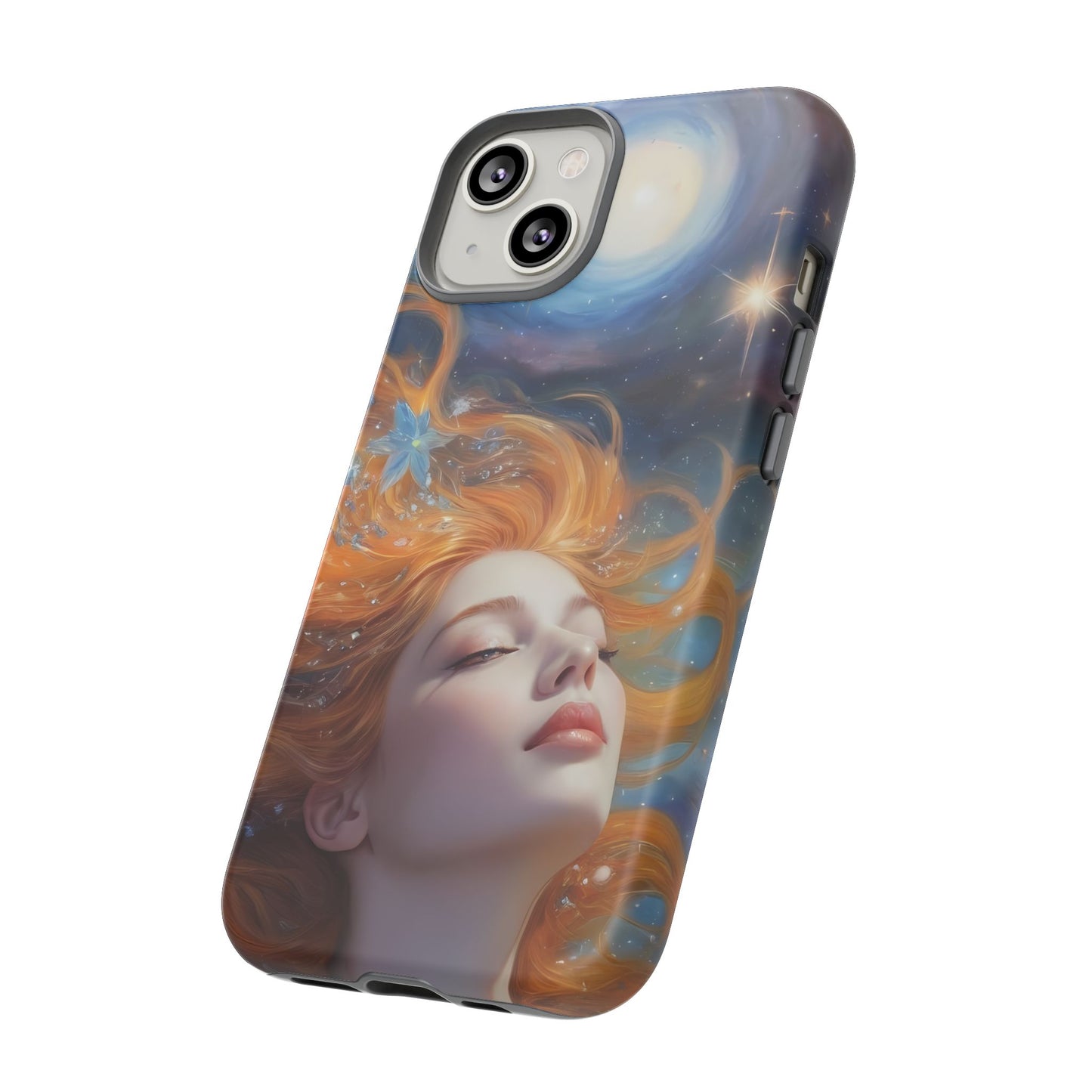 Celestial Dreams Custom Phone Case for iPhone 8–16 Pro Max, iPhone 8 Plus–13 Mini, iPhone XS–XS Max, iPhone 11–14 Pro Max - Designed by Thalia