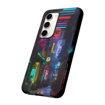 Electric Neon Custom Phone Case for Samsung Galaxy S10–S24 - Designed by Thalia