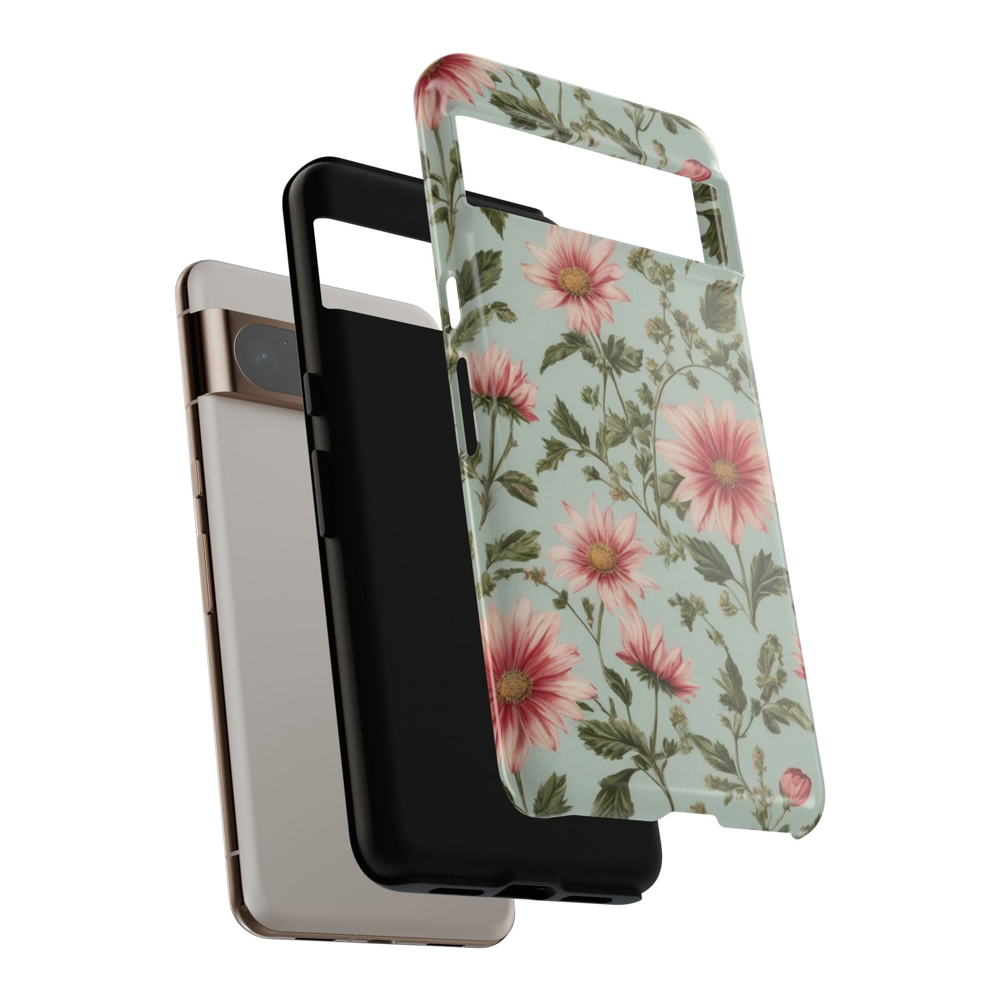 Flower Garden Phone Case for Google Pixel 8 Pro, Pixel 8, Pixel 7, Pixel 6 Pro, Pixel 6, Pixel 5 5G - Designed by Thalia