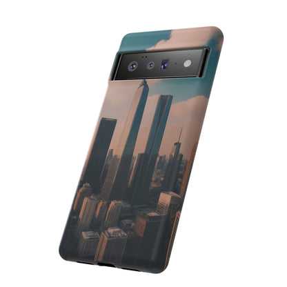 City Skylines Phone Case for Google Pixel 8 Pro, Pixel 8, Pixel 7, Pixel 6 Pro, Pixel 6, Pixel 5 5G - Designed by Thalia