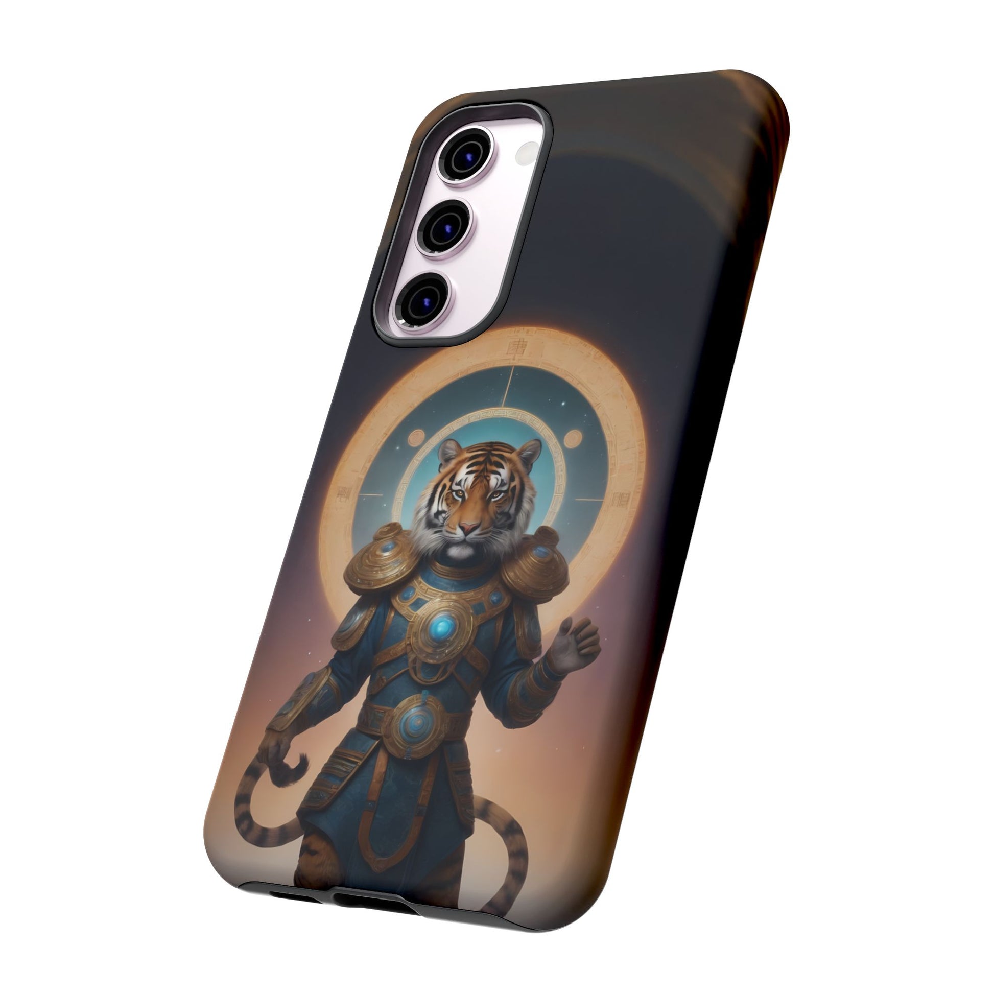 Chinese Zodiac Tiger Phone Case for Samsung Galaxy S10–S24 - Designed by Thalia