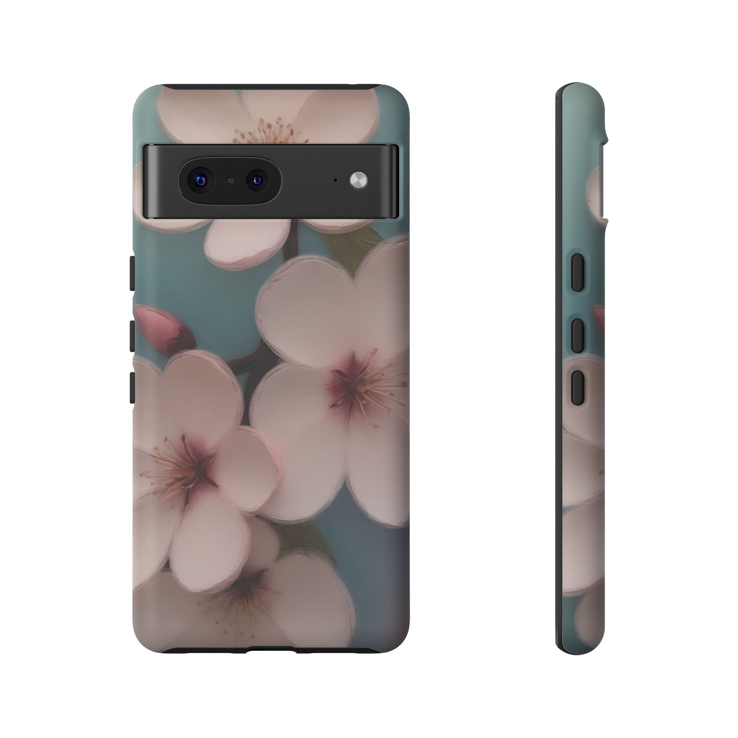 Cherry Blossom Custom Phone Case for Google Pixel 8 Pro, Pixel 8, Pixel 7, Pixel 6 Pro, Pixel 6, Pixel 5 5G - Designed by Thalia