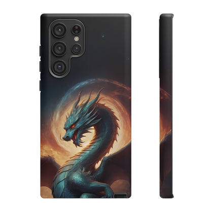 Chinese Zodiac Dragon Phone Case for iPhone 8–16 Pro Max, Pixel 5–8 Pro, Galaxy S10–S24 Ultra - Designed by Thalia